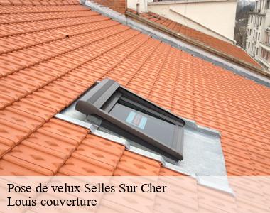Pose de velux  selles-sur-cher-41130 Louis couverture