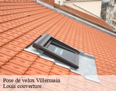 Pose de velux  villermain-41240 Louis couverture