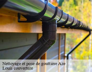 Nettoyage et pose de gouttière  aze-41100 Louis couverture